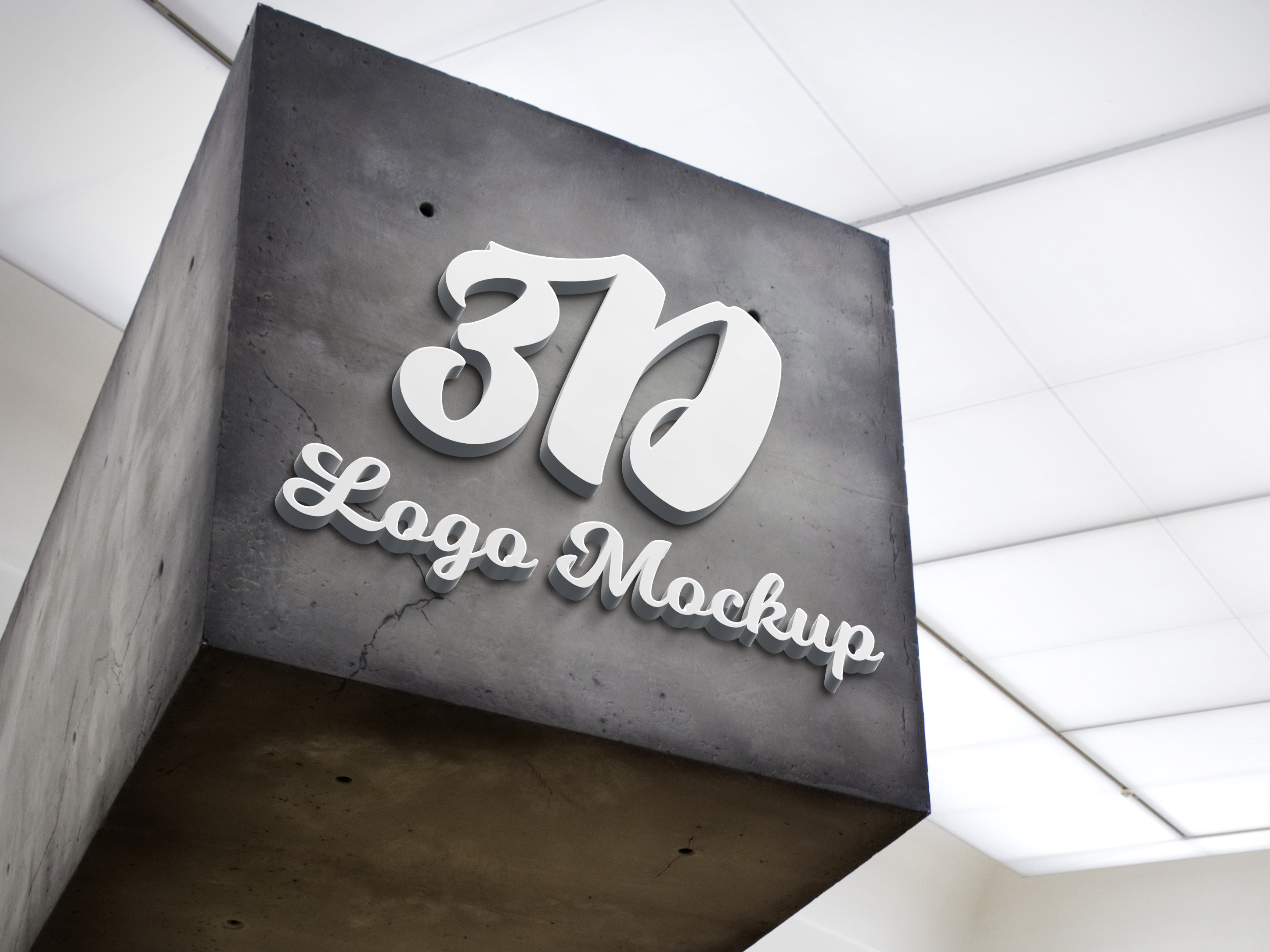 Realistic 3d Wall Mockup | Download Free and Premium PSD Mockup ...