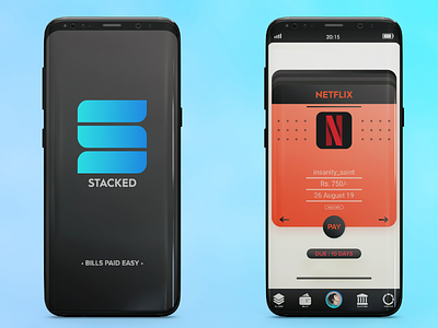Stacked: Unified Payments App UI Design app design logo payment payment app splash screen ui ui designs ux