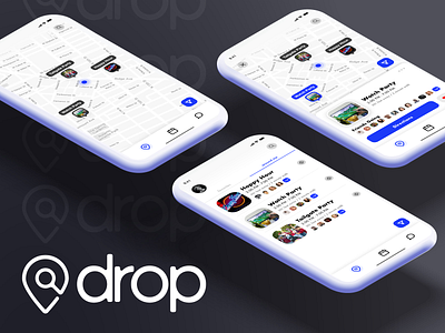 Drop Graphic app branding contemporary design graphic design illustration illustrator logo minimal ui