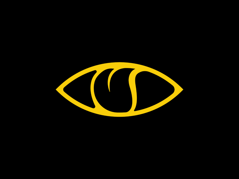Misfits Logo Design black branding branding design eye eye logo identity design logo logo design logodesign misfits tongue tongue logo yellow