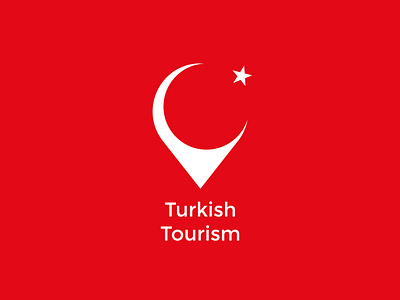 Turkish Tourism balloon branding concept logo pin tourism travel turkey