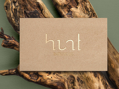 Hunt Interiors Identity Concept