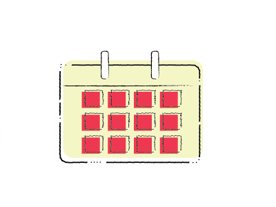 Estudo Icones 04 calendar icon pictograma