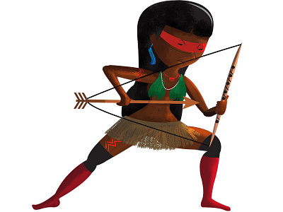 India guerreira Pataxo brasil brasileira india indigena mulher poderosa
