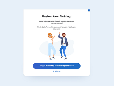 Join us Axon learning learning platform modal modal box platform ui ux uxdesign uxui