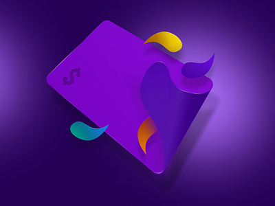 Cartão se transformando 3d branding card cartao design figma graphic design illustration inspiration model roxo ui uidesign ux vector