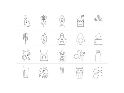 Cookbook icons