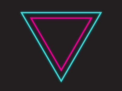 80's Synthwave Inspired Logo