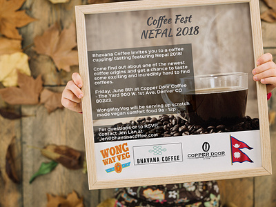 Poster Coffee Fest NEPAL 2018