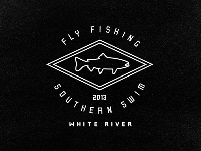 Fly Fishing blkboxlabs branding logo monogram southern swim