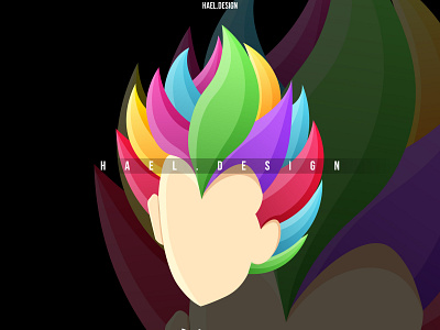 vegeta - Dragon Ball abstract animation anime branding clothing design clothing label colorful design design art digitalart dragonball illustraion illustration mockup ui wpap