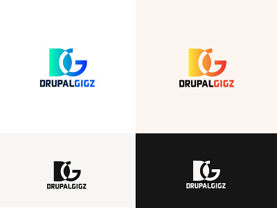 Drupal-Gigz Logo logo logo design