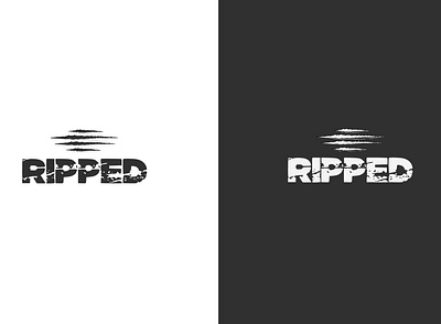 RIPPED LOGO logodesign