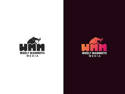 Wooly mammoth Media | Raza Shah logodesign raza shah 001