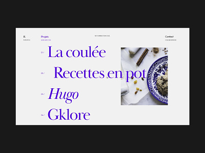All projects page design elegant layout minimal minimalistic typogaphy ui ux web webdesign