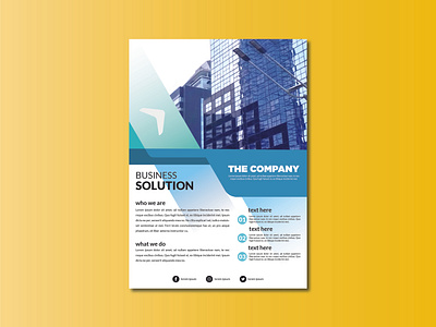 Business Solution Flyer Template