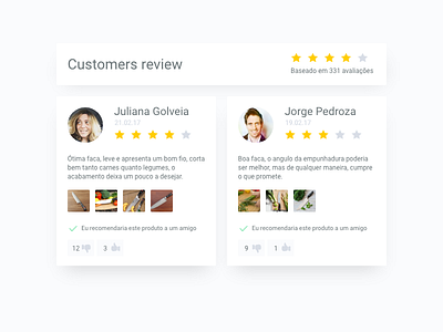 Customers review