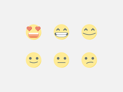 Emojis, who doesn't love'em? emojis flat