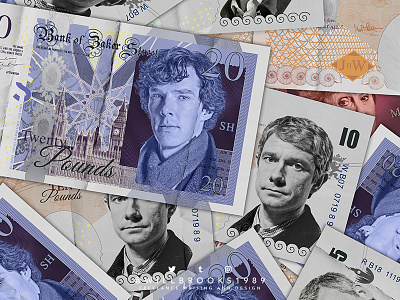 BBC Sherlock Bank Notes