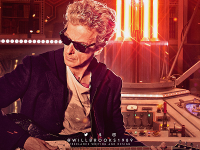 Doctor Who - Twelfth Doctor bbc comic comic book comics cover digital art doctor who dr who photo manipulation television tv whovian