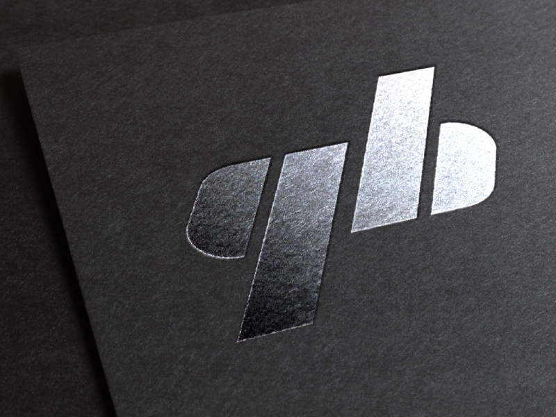 Mockup Logo letter by Logo Dropp on Dribbble