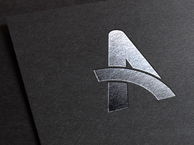 MOCKUP letter A logo