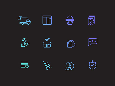 Icon Set Shop flat icons icon icons icons pack icons set ui uiux