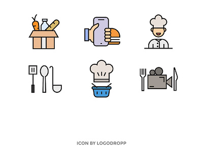 Kitchen flat icon