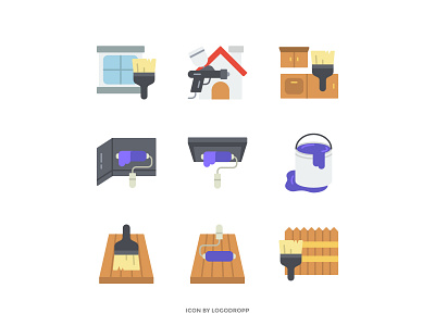 Flat Icon Theme Construction