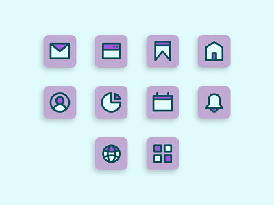 Set Icon Filled line Color - Ui Icon Design