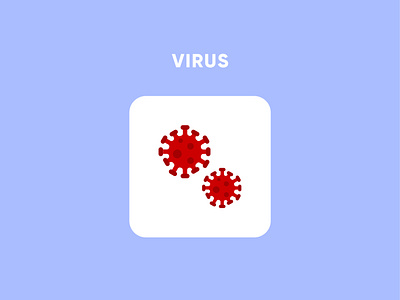 Flat Icon Style | Virus covid 19 design disease flat icon icon infection logo mobile app outline icon pandemic ui ux vector virus web icon