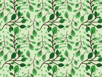 LEAF PATTERN background design design graphics illustration leaf pattern vector wallpapre