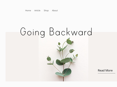 Clean - Single Page Plant Website