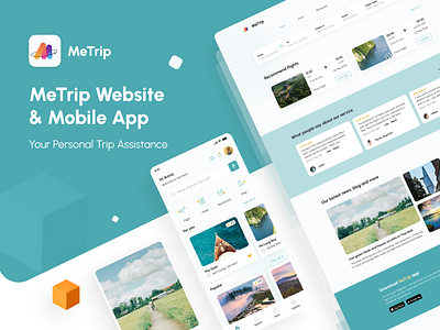 MeTrip Website & Mobile App