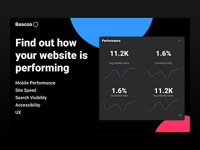 Beacon dashboard dashboard design dashboard ui graphs