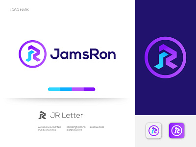 J+R Minimalist Logo Design For Jamsron (unused) 3d app art branding clean creative design eye catching graphic design icon illustration logo minimalist logo modern motion graphics professinal typography ui unique vector