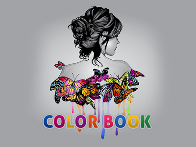 Colorbook android app app colorbook design graphics design logo mandala ui ui ux ux vector
