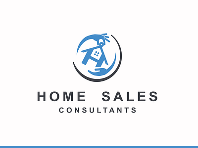 Home Sales Consultants Logo Design.