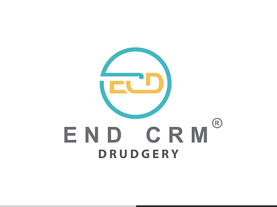 END CRM DRUDGERY Logo Design. adobe illustrator adobe photoshop design graphic design icon icon design icon designer icon designs illustration illustrator logo logo creator logo design logo mockup logoclub logodesign logomaker logotype typography vector