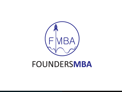 FoundersMBA Logo Design.