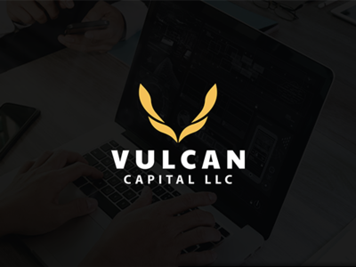 VULCAN CAPITAL LLC Logo Design. adobe illustrator adobe photoshop design graphic design icon icon design icon designer icon designs illustration illustrator logo logo creator logo design logo mockup logoclub logodesign logomaker logotype typography vector