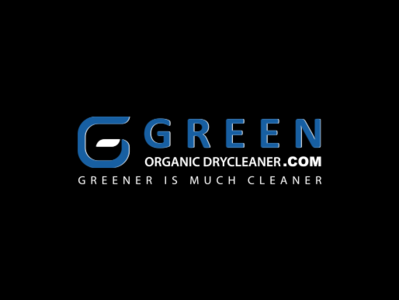 GREEN ORGANIC DRYCLEANER.COM Logo Design