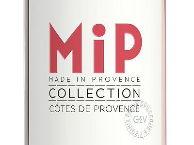 Made In Provence label wine wine label
