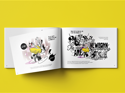 Charoc Festival Book. ch character design edition graphic design logo