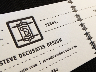 Steve DeCusatis Design cards