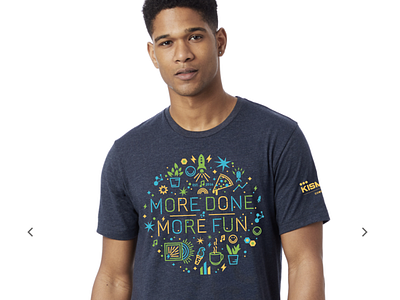 More Done. More Fun. apparel co work co working co working space cowork coworking coworking space design graphic design icon icons illustration kismet pa shirt space t t shirt t shirt tee