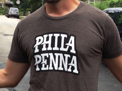 PHILA/PENNA IS BACK! cottonbureau lettering pa penna pennsylvania phila philadelphia philly shirt type typography