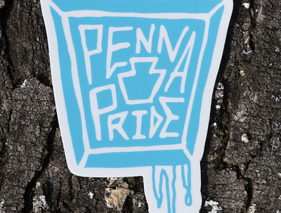 Penna Pride Sticker ice icicles keystone mountain mountains pa penna penna. pennsylvania pocono poconos pride resort ride riding ski skiing snow snowflake sticker