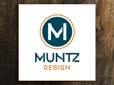 MUNTZ business card design brand branding business card card design designer graphic design identity logo logo design m monogram muntz promo type web
