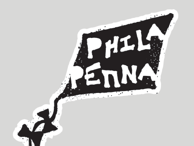 Phila Penna Series lettering penna phila philadelphia philly sticker stickers type typography